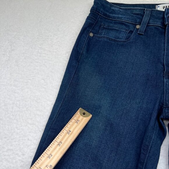 Paige | Blue Manhattan Jean In Georgie Size 27 LONG - Picture 4 of 15